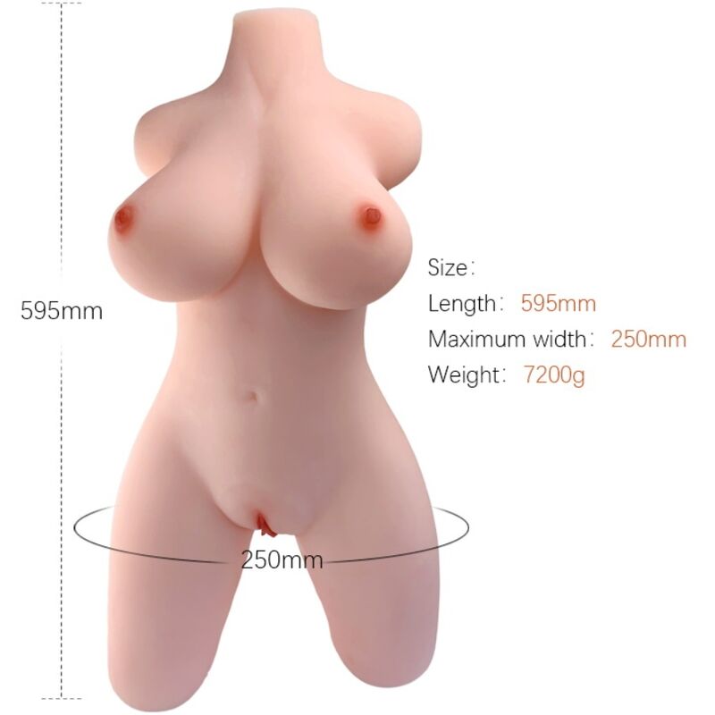 Armony – Realistisk kvinnlig torso
