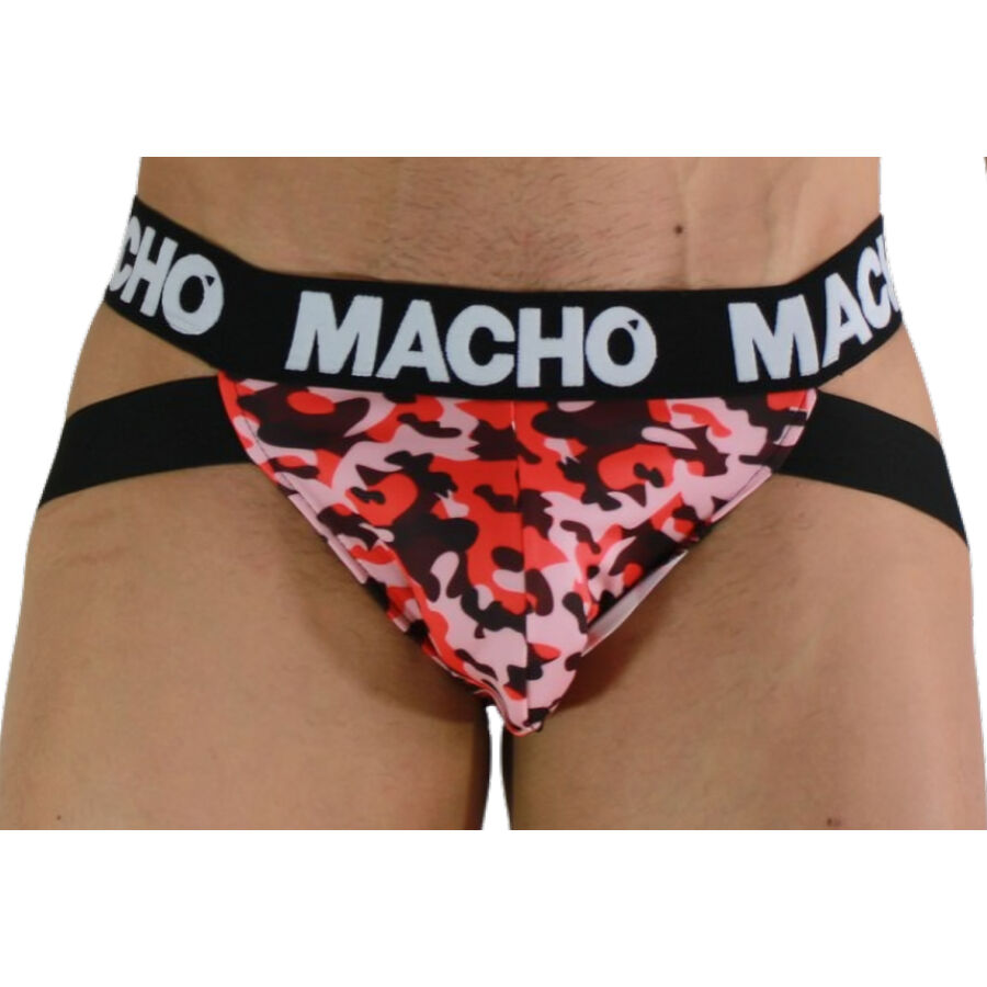 MACHO MX28MR Jockstrap Militärröd M