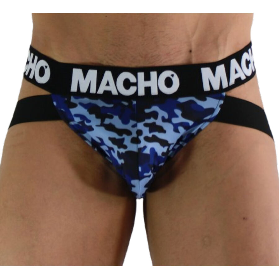 Macho MX28MA Jockstrap Militärblå S