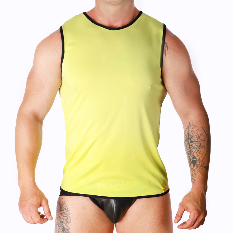Macho gul t-shirt L/XL