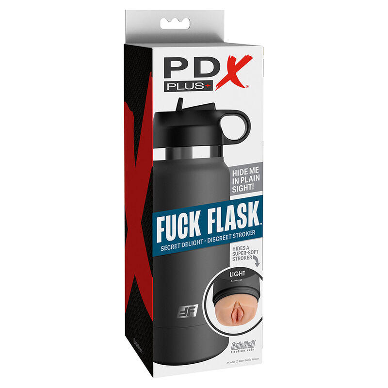 PDX Plus Fuck Flask – Diskret Stroker i Flesh