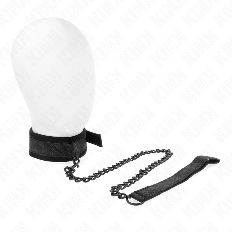 KINK Halsband med Koppel 77 cm – Justerbar 34–54 cm