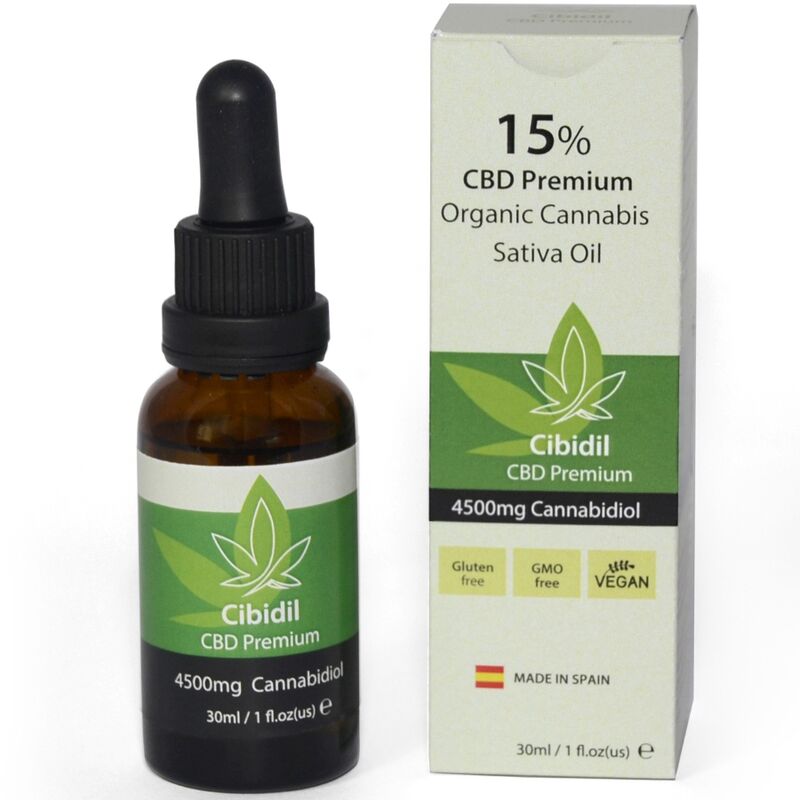 CBD-olja 15% – Relaxande cannabidiololjia