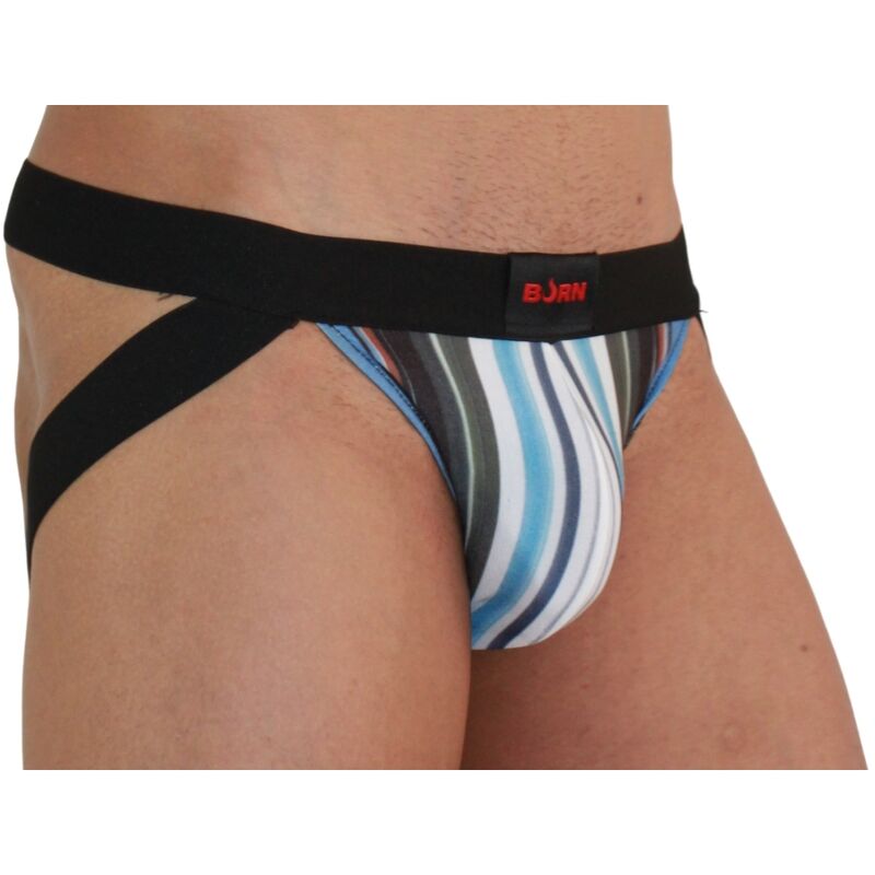 BURN 009 Jockstrap Multicolor/Svart M