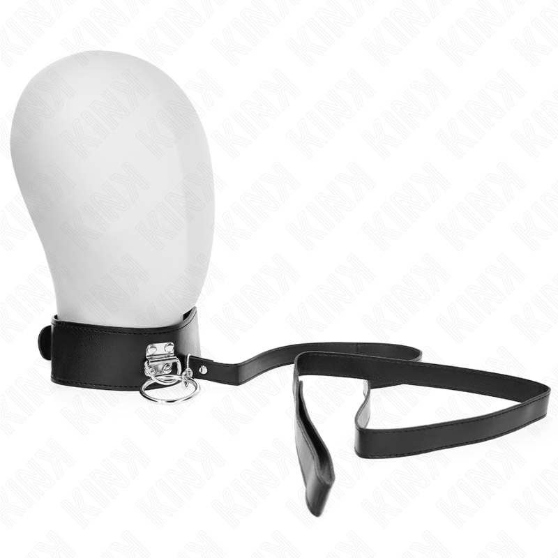 KINK – Studerad Halsband med Koppel 116 cm
