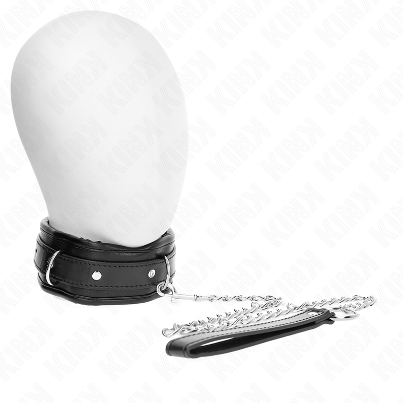 Tung halsband med kedja 65 cm modell 1 justerbar 36,5-50 cm