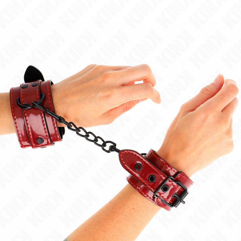KINK Mörkröda Handled – 23 x 5 cm