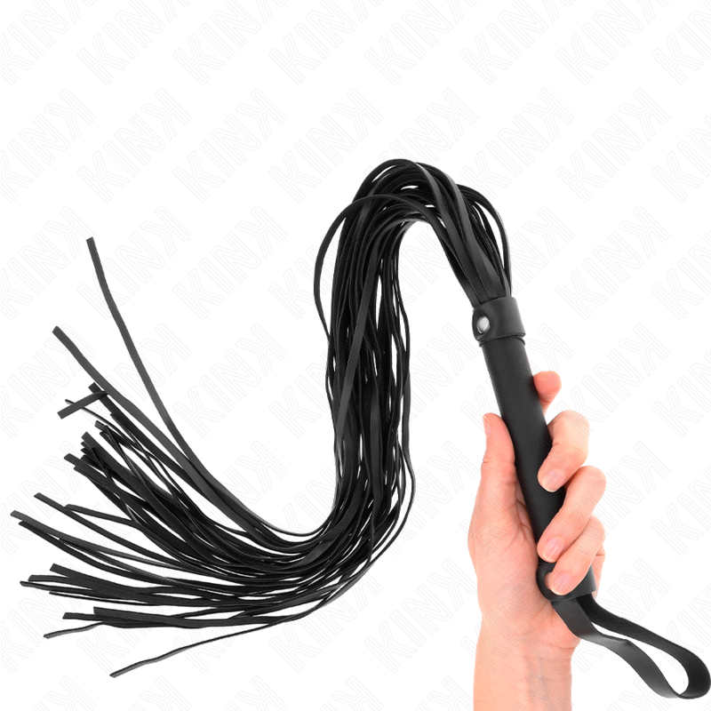 KINK - Imitation fårskinnspiska 60 cm