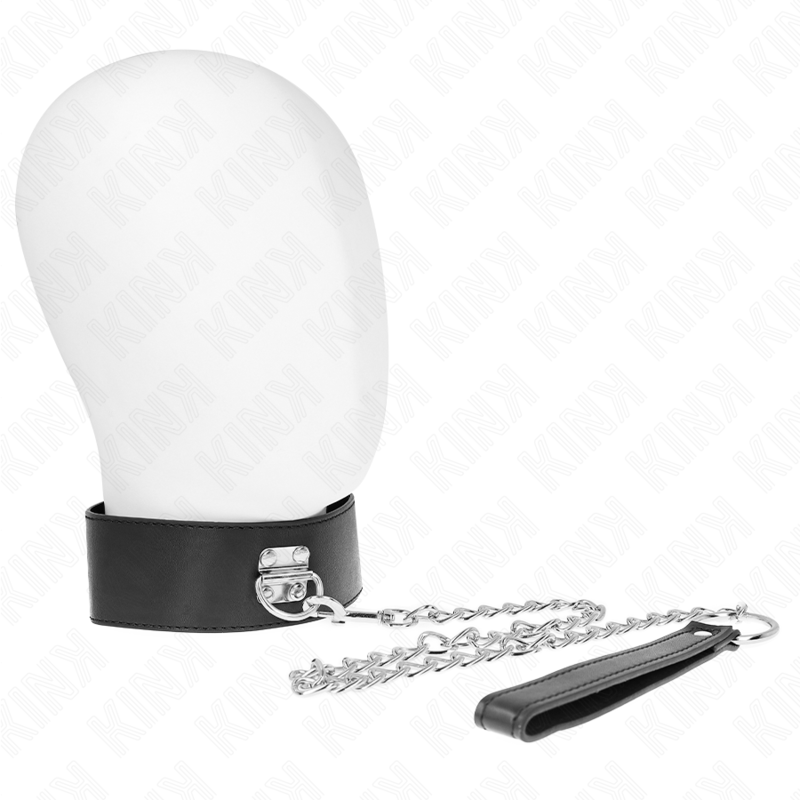 KINK-halsband med koppel 65 cm