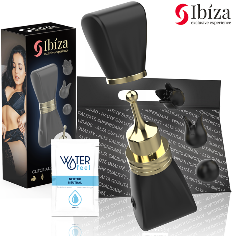 Ibiza – Klitoristimulator med båge och 3 stimuleringshuv