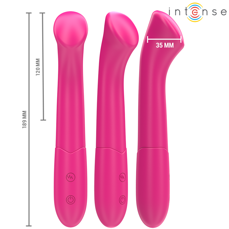 Paty Vibrator – 19 cm flexibel vibrator med 10 vibrationslägen