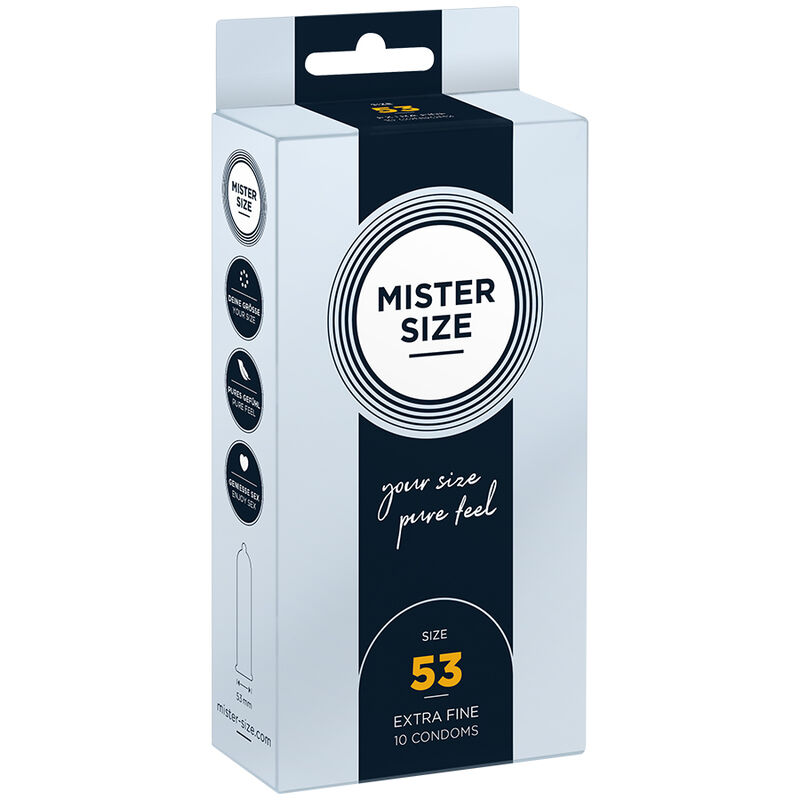 MISTER SIZE Kondom Storlek M 53 mm (10-pack)