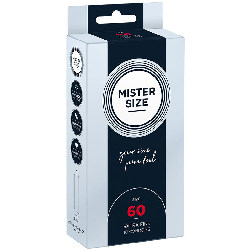 Mister Size Kondom Storlek XL 60 mm (10-pack)
