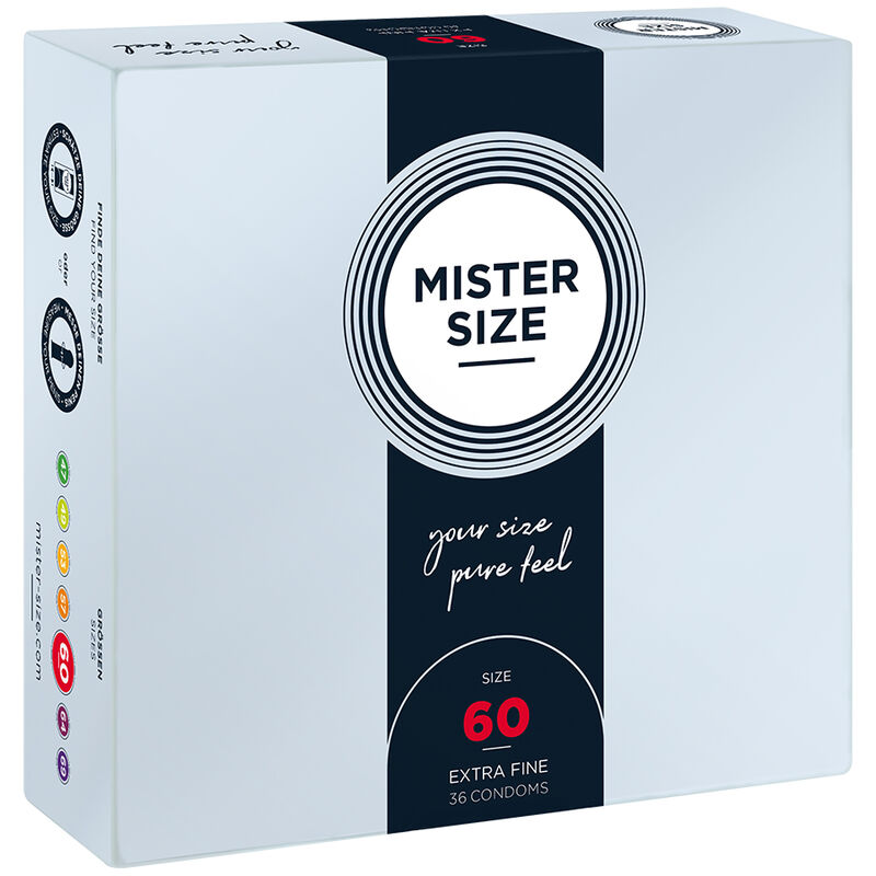 MISTER SIZE Kondomer Storlek XL 60 mm (36-pack)
