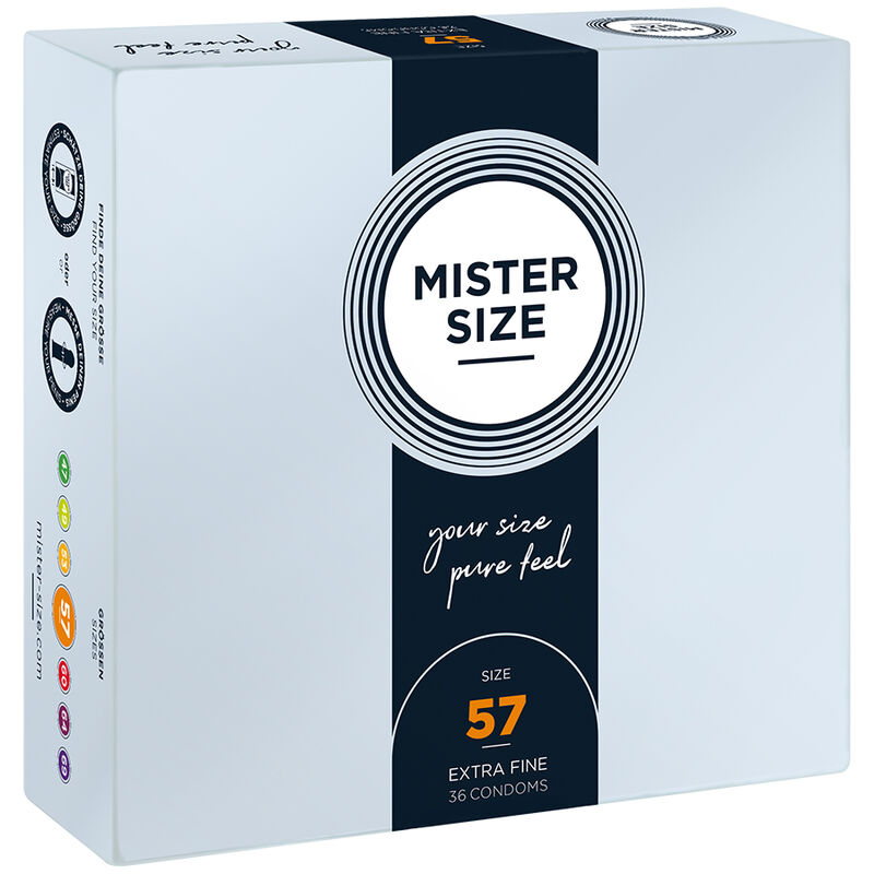 MISTER SIZE Kondomer Storlek L 57 mm (36-pack)