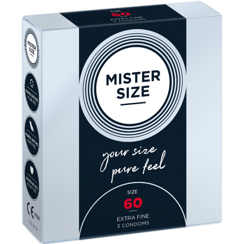 Mister Size Kondom XL 60 mm (3-pack)