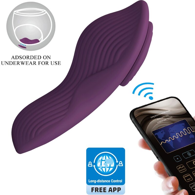 Pretty Love Clitorismassage med fjärrkontroll – 10 vibrationer