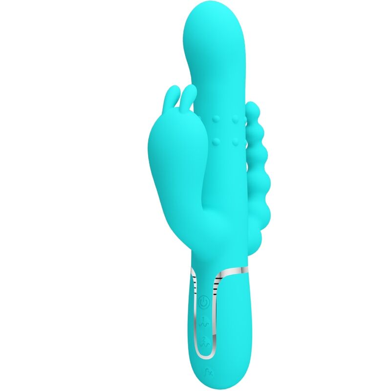 Pretty Love Cammy – Trippel Rabbit Vibrator med Analstimulator