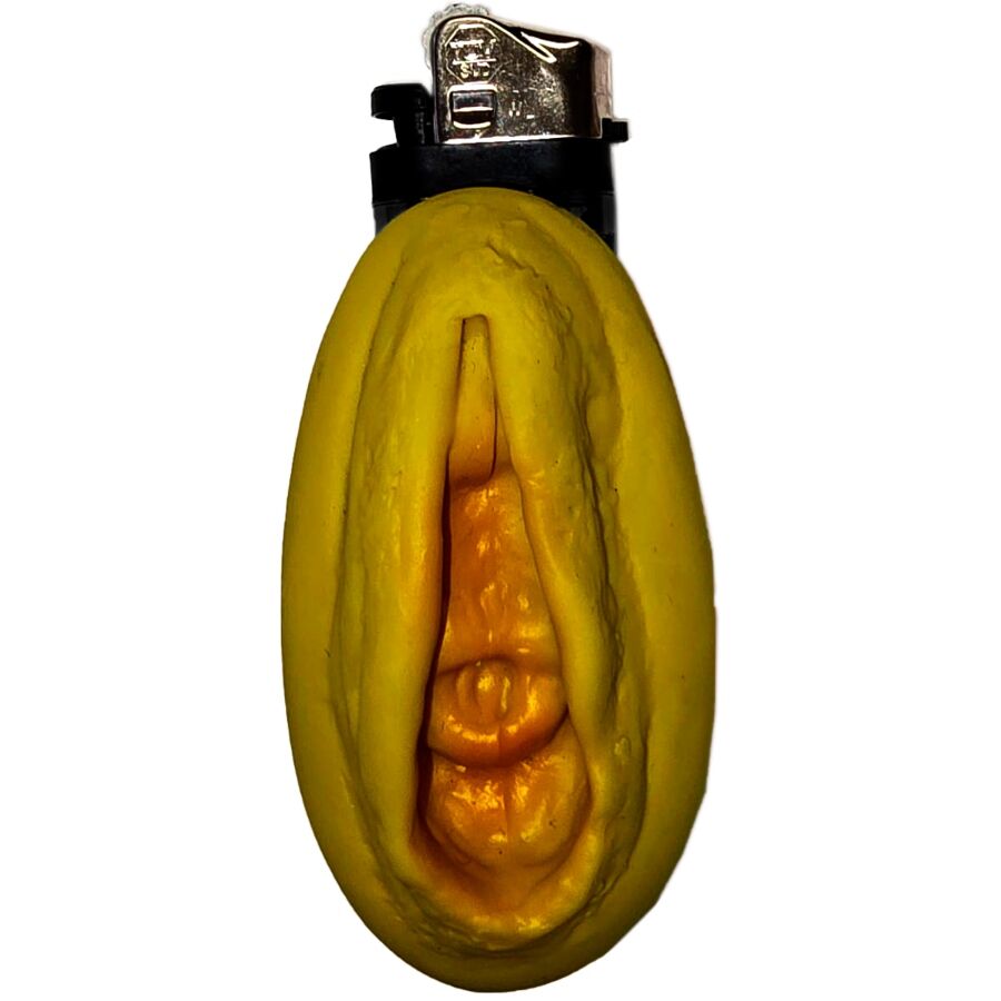 Diablo Picante Golden Lighter – Vaginaformad