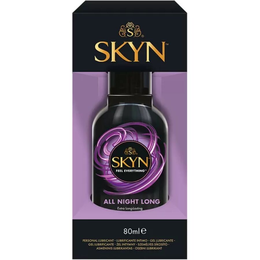 SKYN All Night Long – Silikonbaserad Glidmedel 80 ml