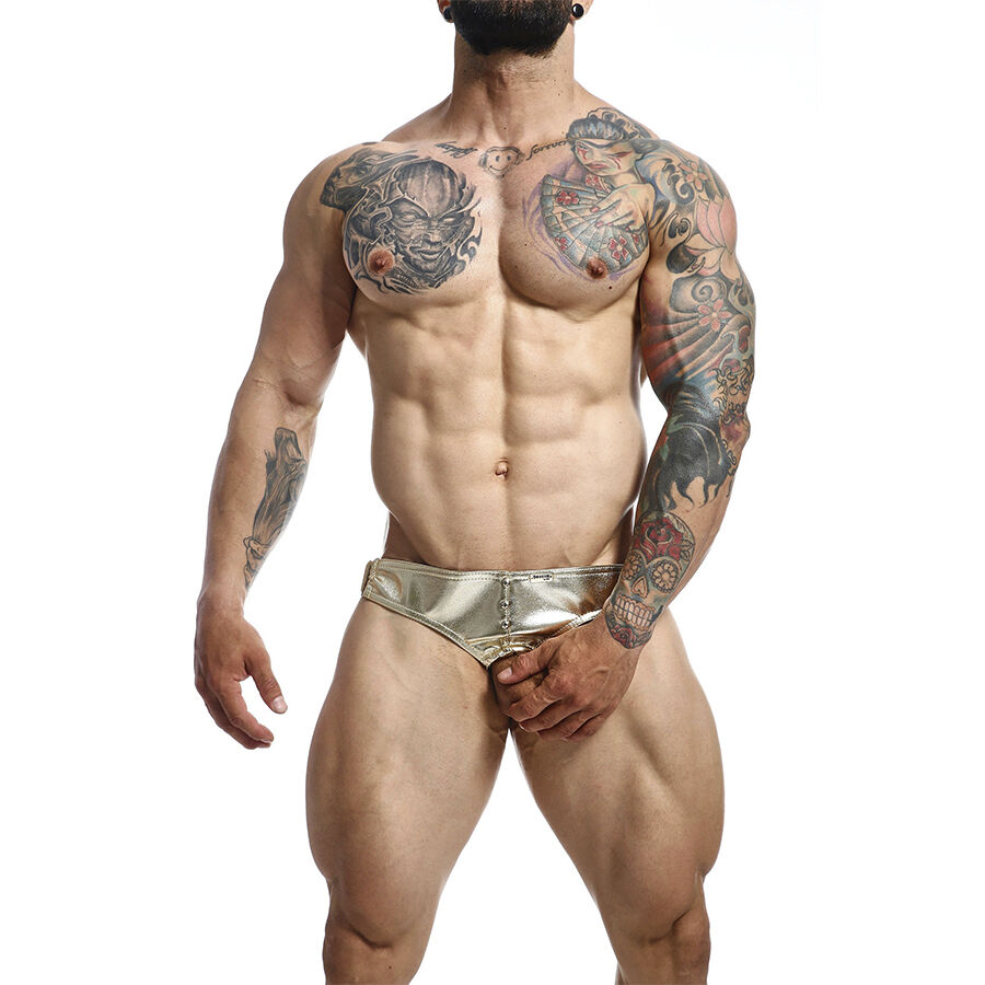 MOB Dngeon Jockstrap med Gyllen Penisring