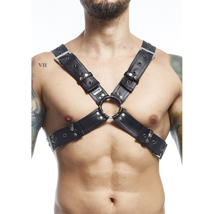 MOB Dngeon svart harness bälte