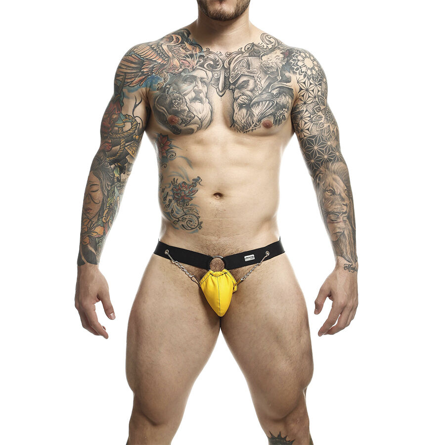 MOB Dngeon Gul Jockstrap med Kedjor