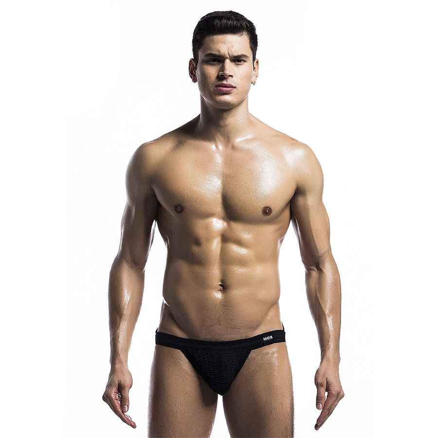 MOB Fetish Jockstrap Badkläder Svart