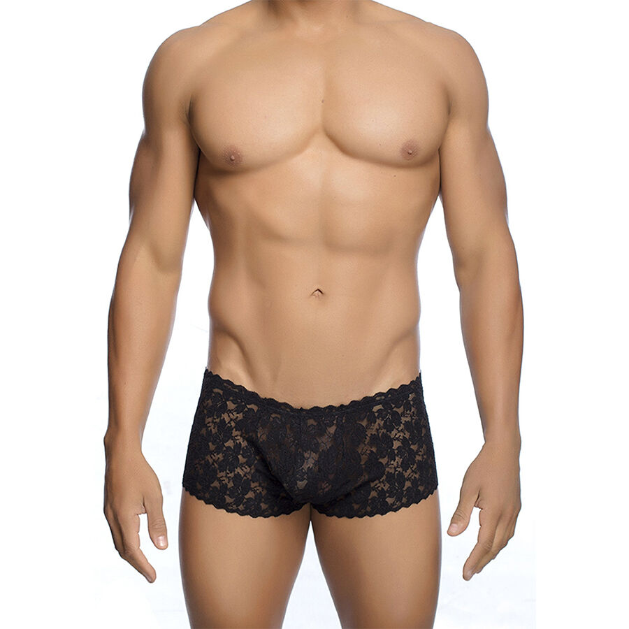 MOB – Svart spetsboxer L/XL