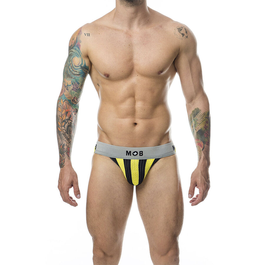MOB Classic Jock Stripe Gul Strl L