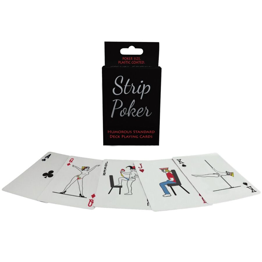 Strip Poker – Humoristisk Pokerkortlek