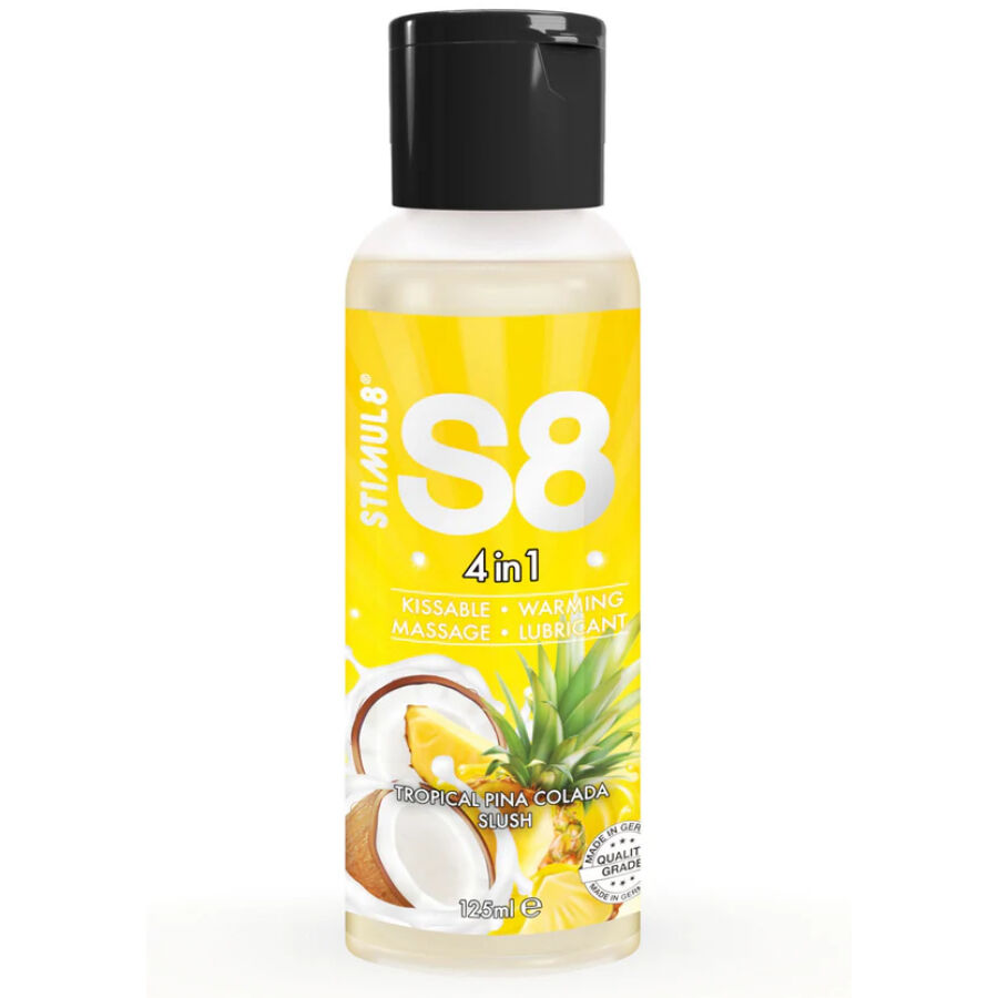 S8 4-i-1 Piña Colada Smaksatt Gleitgel 125 ml