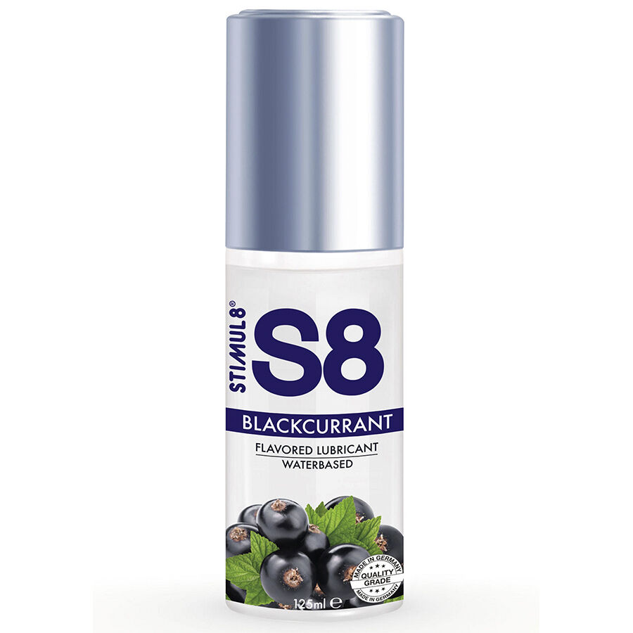 S8 Blueberry – Smakad vattenbas glidmedel 125 ml