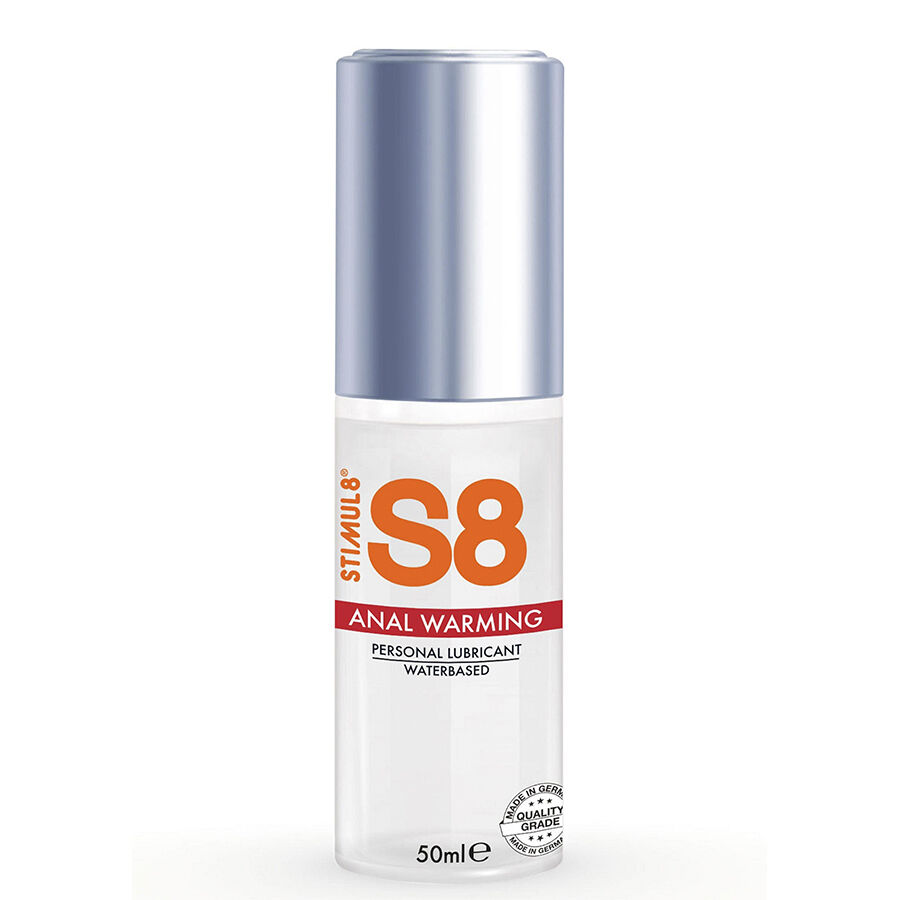 S8 Anal Glidmedel med Värmande Effekt 50 ml