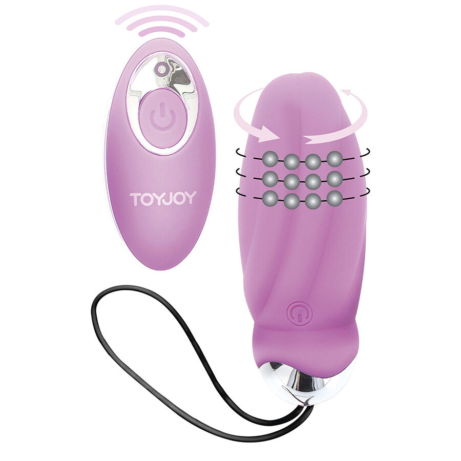 You Crack Me Up - Fjärrstyrd vibrator med roterande pärlor