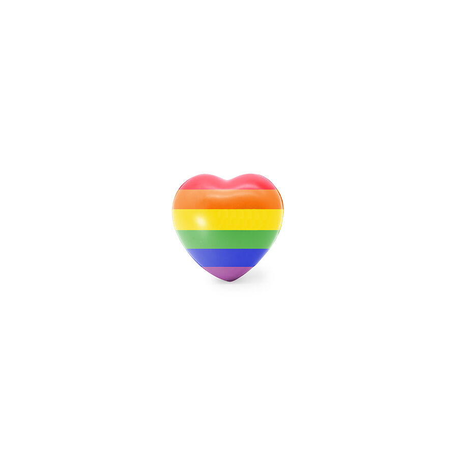 Pride Stressbolls – Regnbågsfärgat Hjärta