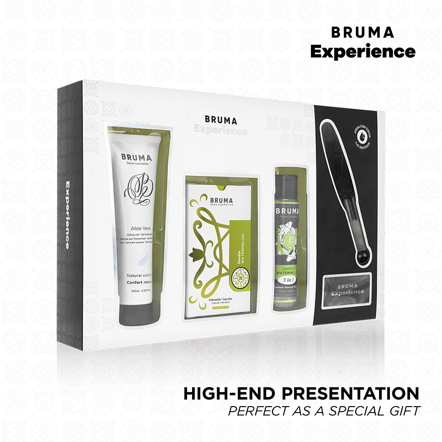 Bruma Xperience – Sweet Temptation Kit med vibrator och vattenmelon
