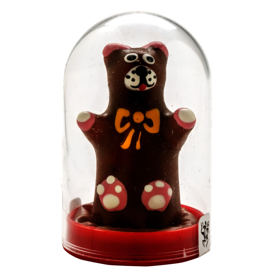 Handmålade noveltykondom – Teddy Bear