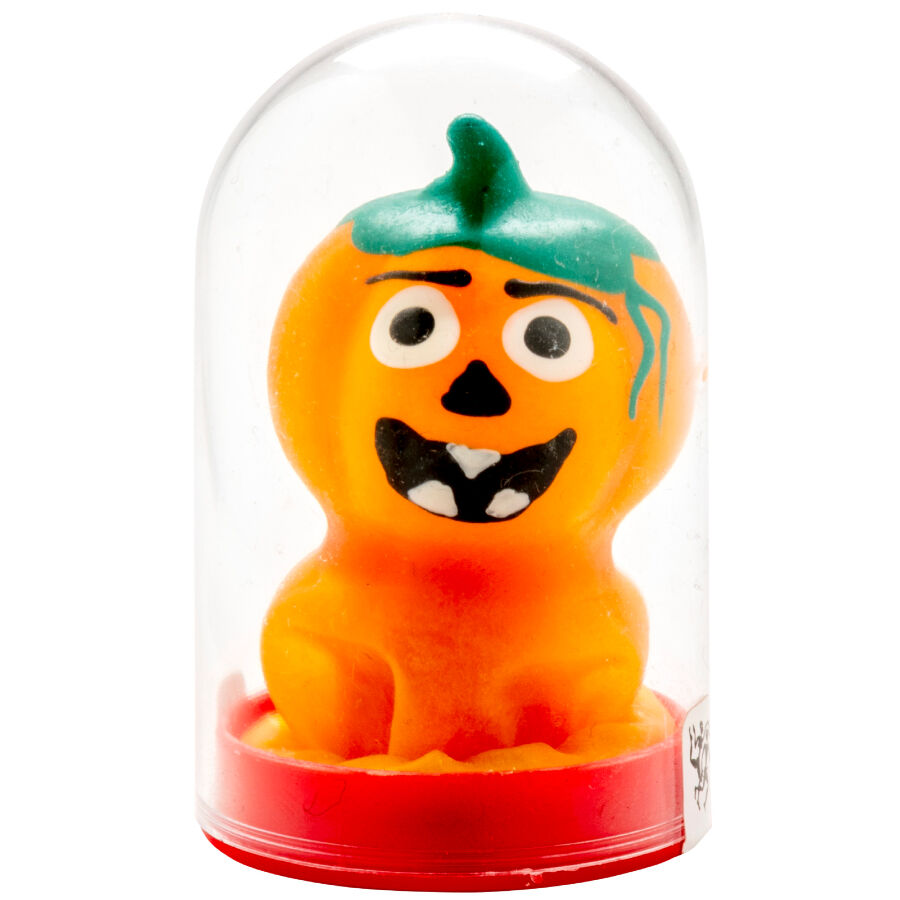 Handmålad noveltykondom – Pumpa