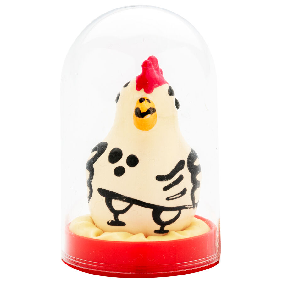 Handmålad noveltykondom – Cocky Rooster