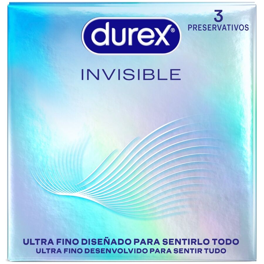 Durex Ultra Thin Invisible Kondomer 3-pack