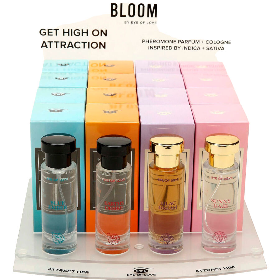 Eye of Love Bloom Presentset – 4x4 Feromondoftflaskor 30 ml