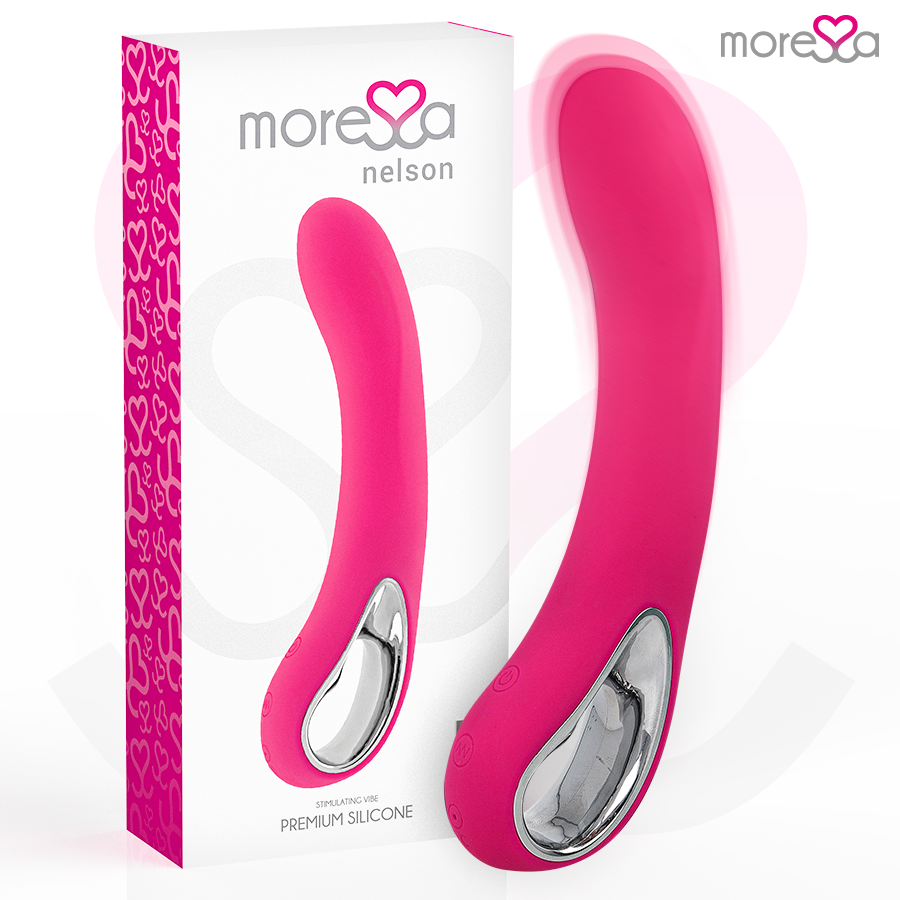 Nelson Premium – Uppladdningsbar Vibrator i Medicinsk Silikon