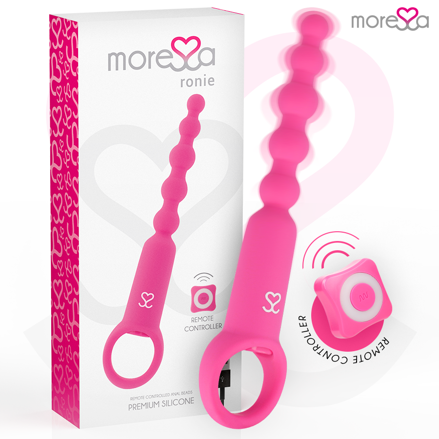 Ronie – Fjärrstyrd Anal Vibrator med Pärlor
