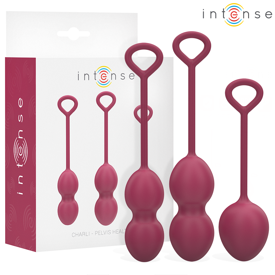 Charli Kegel-bollset – 3 nivåer för bäckenmuskelträning