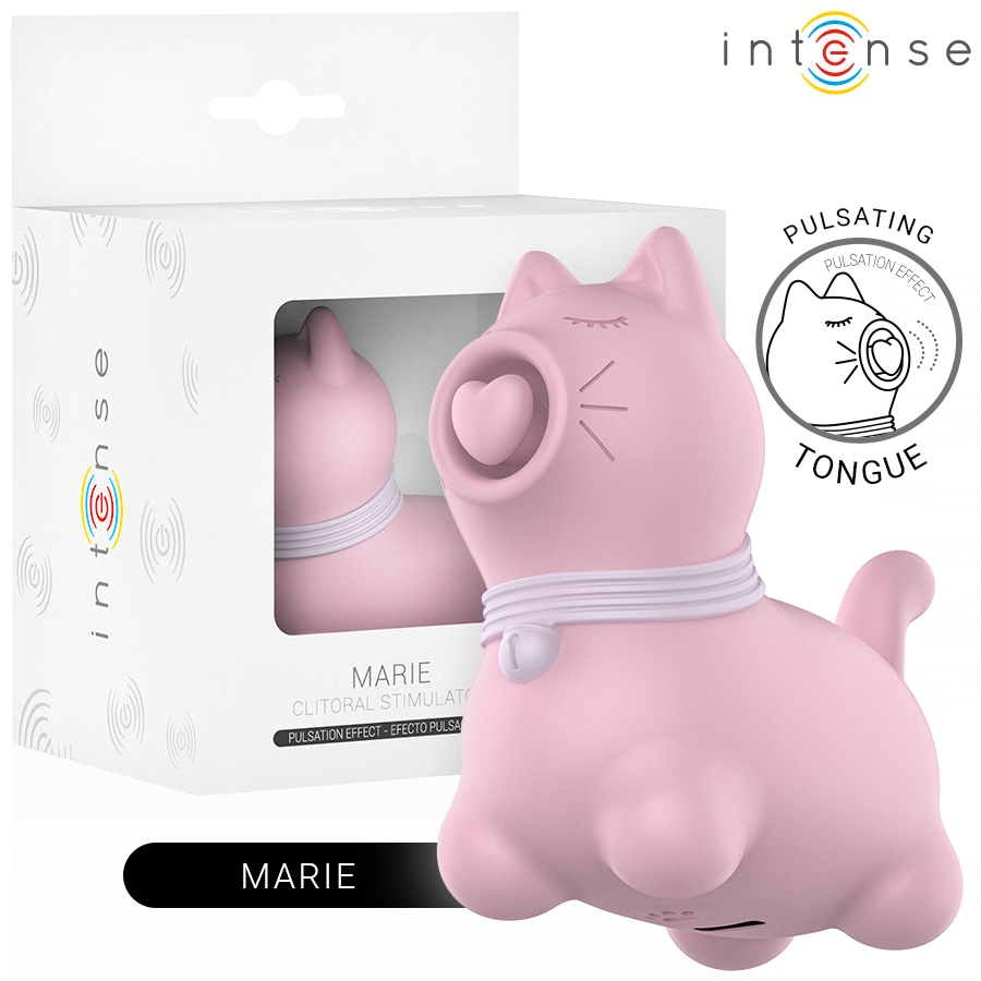 Intense Marie – rosa klitoristimulator med pulseringseffekt