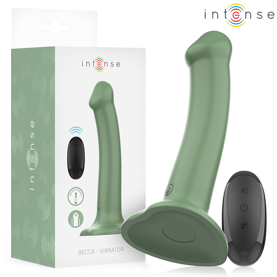 Becca vibrator med sugkopp – 10 vibrationsmodi och fjärrstrålkontroll