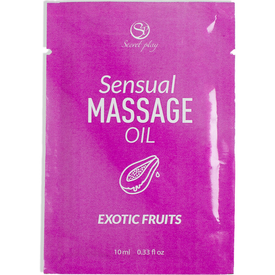 Secretplay - Massageolja Exotisk Frukt 10 ml