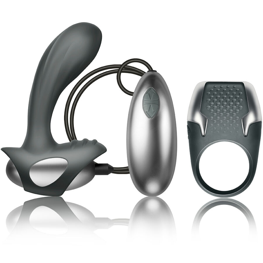 Climaximum Excite Kit – Penisring och Prostatamassager