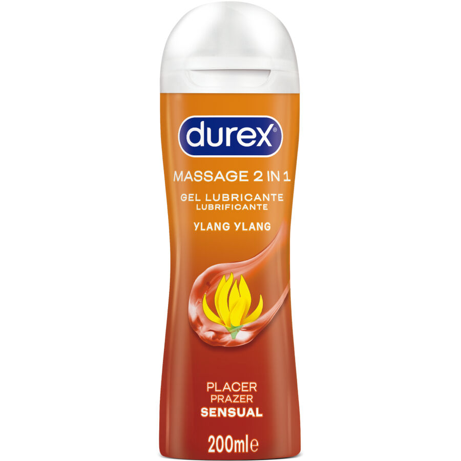 Durex Massage 2 in 1 – Ylang Ylang Sensual Glidmedel 200 ml